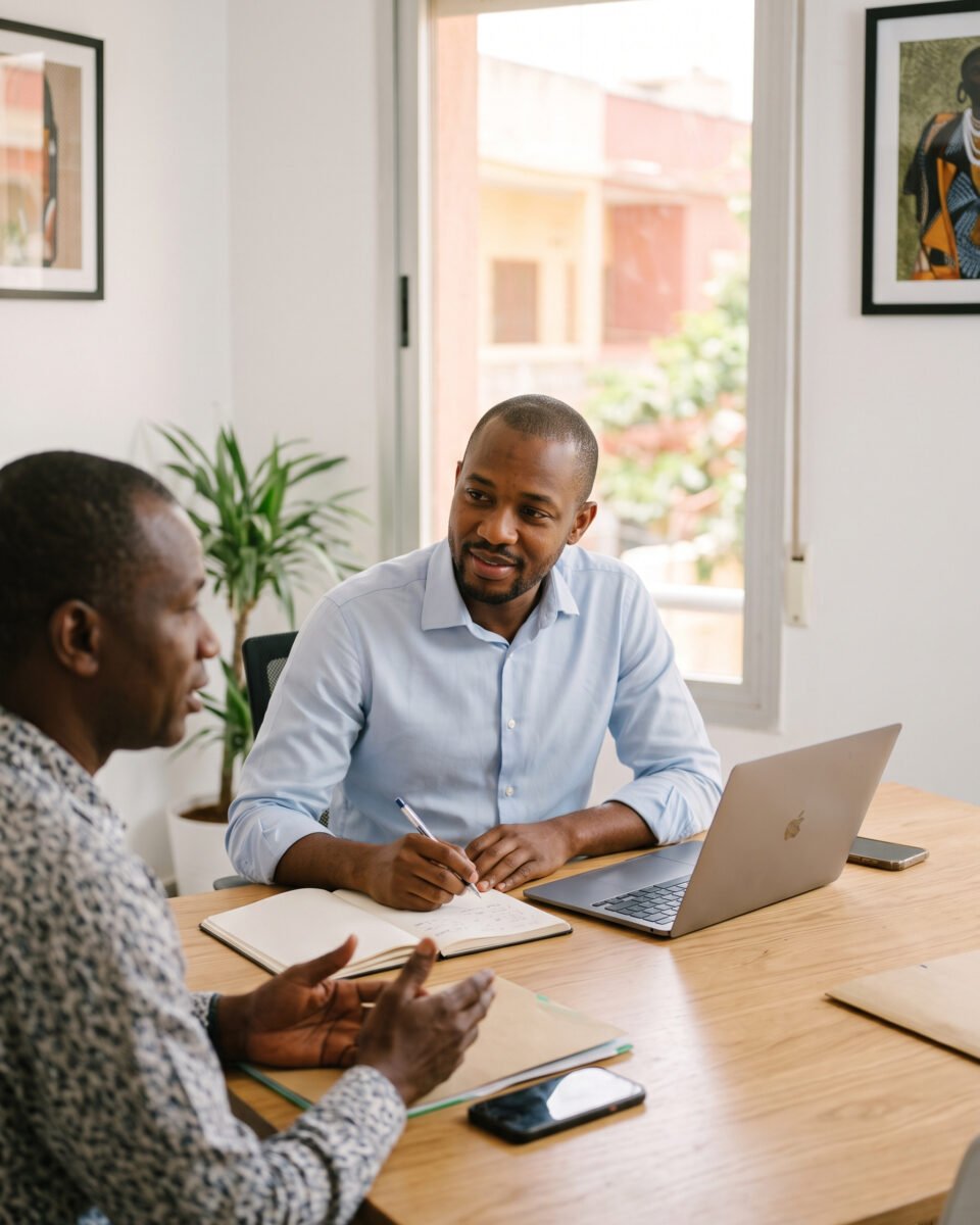Échange avec un client pour comprendre ses besoins informatiques